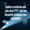 USZKODZONY Kamera szpiegowska KOSMOS Die DREI elastyczne ramie Czarna