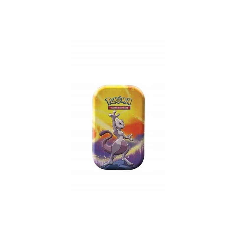 Outlet Zestaw Pokemon Kanto Power Mini Tins: Puszka Mewtwo z Boosterami DE