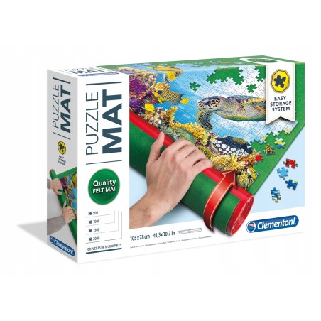 Outlet Mata do układania puzzli Clementoni 500-2000szt 105x78cm Zielona