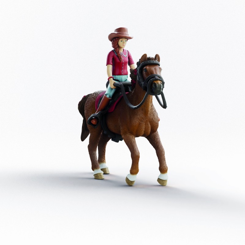 Figurka Schleich HORSE CLUB Hannah & Cayenne 42711