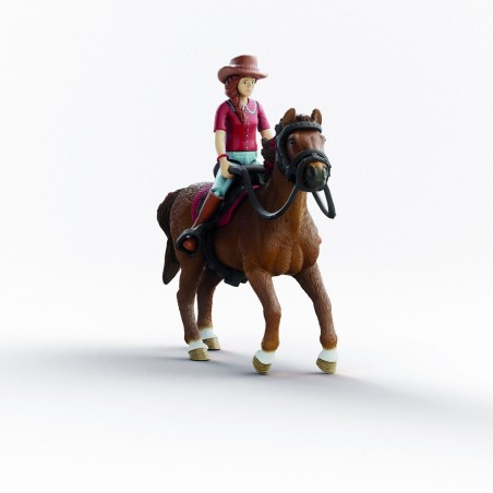 Figurka Schleich HORSE CLUB Hannah & Cayenne 42711