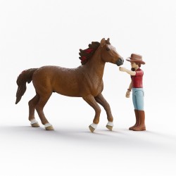 Figurka Schleich HORSE CLUB Hannah & Cayenne 42711