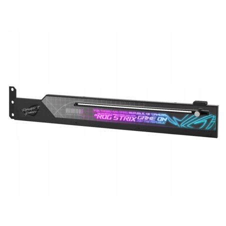Outlet ASUS ROG Strix Uchwyt do karty graficznej Czarny Podświetlenie LED
