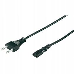 Outlet Kabel zasilający EURO Goobay 95039 5 m Czarny