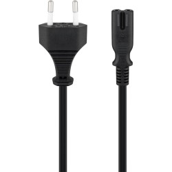 Outlet Kabel zasilający EURO Goobay 95039 5 m Czarny