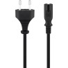 Outlet Kabel zasilający EURO Goobay 95039 5 m Czarny