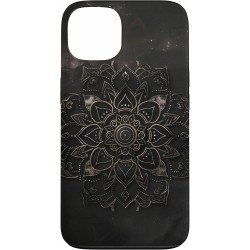 Outlet Etui iPhone 13 Black Mandala Yoga TPU PC odporne na upadki lekkie