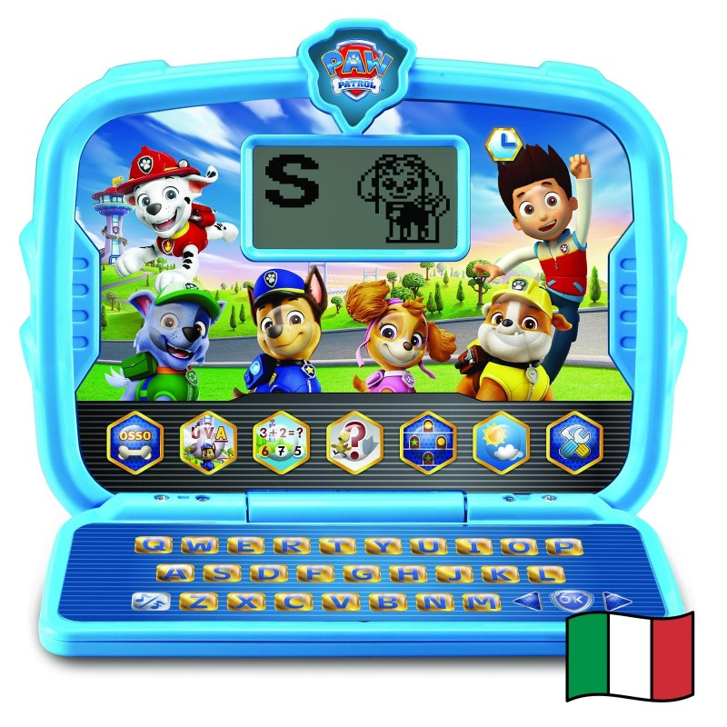 Outlet Komputer VTech Psi Patrol edukacyjny LCD 6 aktywności Wersja Włoska