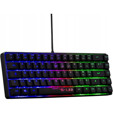 Outlet The G-Lab Keyz klawiatura mechaniczna USB podświetlana FR AZERTY