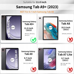 Outlet Etui EasyAcc do Samsung Galaxy Tab A9+ 11" 2023 SM-X210 Różowe