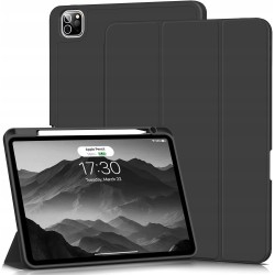 Outlet BQDIYOO Etui do iPad Pro 11" z miejscem na rysik matowe czarne