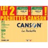 Outlet CANSON C a Grain Zestaw 2x12 arkuszy papieru rysunkowego 24x32