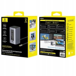 USZKODZONY Baseus stacja dokująca USB-C 12 w 1 Dual 4K HDMI 10Gbps 100W PD