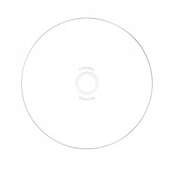 Outlet Płyta DVD do zadrukowania Verbatim DVD+R 4,7 GB przezroczysty 10