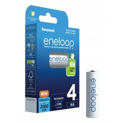 Outlet Akumulatorki do ładowania Panasonic eneloop AA R6 2000 mAh 4 szt.