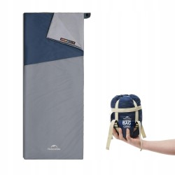 Outlet Naturehike Śpiwór letni wodoodporny koc XL ciemnoniebieski