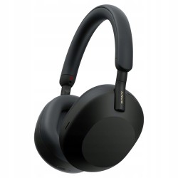 Outlet Słuchawki Bezprzewodowe Nauszne Sony WH-1000XM5SA BT 5.2 Etui Czarne