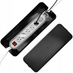 Outlet Pudełko na kable Hama 00221012 156 x 40 x 135 mm czarny