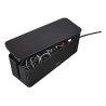 Outlet Pudełko na kable Hama 00221012 156 x 40 x 135 mm czarny