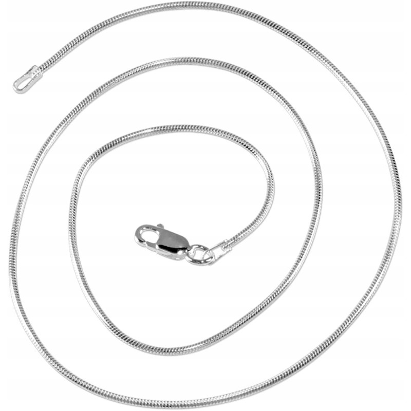 Outlet Vinani S050 Srebrny naszyjnik unisex 50 cm