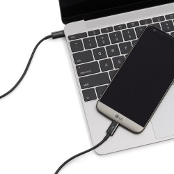 Outlet AmazonBasics L6LUC025-CS-R kabel USB 1,8 m 2.0 USB C Czarny