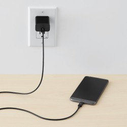Outlet AmazonBasics L6LUC025-CS-R kabel USB 1,8 m 2.0 USB C Czarny