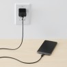 Outlet AmazonBasics L6LUC025-CS-R kabel USB 1,8 m 2.0 USB C Czarny