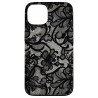 Outlet Koronkowe etui vintage plecki do iPhone'a 13 czarny