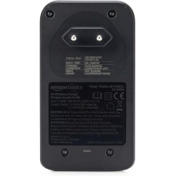 Outlet Ładowarka Amazon Basics EU na 4 baterie NiMh AA AAA Czarna