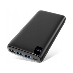 Outlet Powerbank 26800 mAh przenośna ładowarka 4 wejścia USB 3.0 22,5W