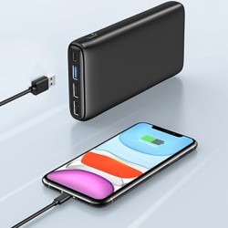 Outlet Powerbank 26800 mAh przenośna ładowarka 4 wejścia USB 3.0 22,5W