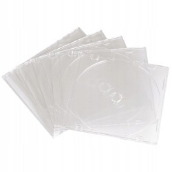 Outlet Hama CD Slim Box etui na CD/DVD zestaw przezroczyste 25 szt.