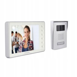 Outlet Chacon Visiophone Filaire 2 Wideodomofon 2-żyłowy 7" Biały