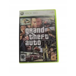 Outlet GRA XBOX 360 GRAND THEFT AUTO IV Xbox 360 pudełkowa