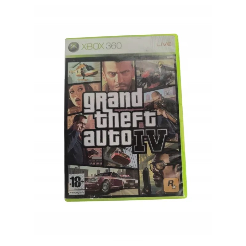 Outlet GRA XBOX 360 GRAND THEFT AUTO IV Xbox 360 pudełkowa
