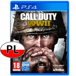 Outlet Call of Duty WWII na PS4 | Polska wersja | PL dubbing PlayStation |