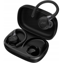Outlet JVC HA-EC75T-B słuchawki TWS ANC IP57 Bluetooth 40 h czarne sportowe