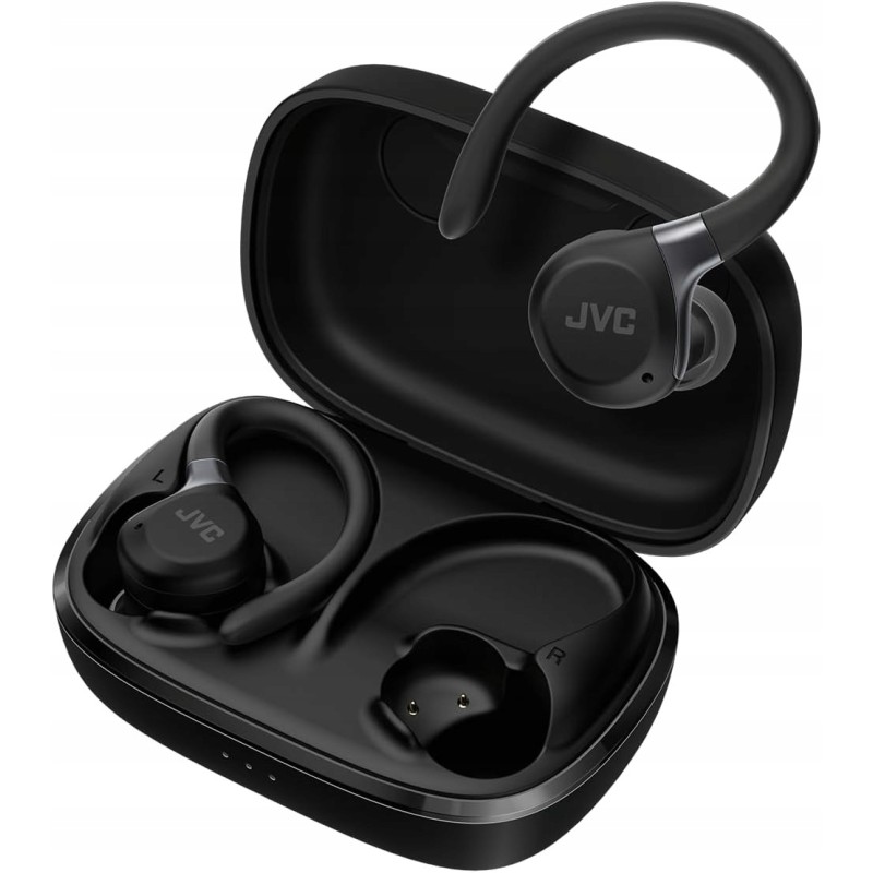 Outlet JVC HA-EC75T-B słuchawki TWS ANC IP57 Bluetooth 40 h czarne sportowe
