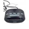 Outlet iCes ICR-210 radiobudzik FM PLL LED podwójny alarm drzemka sleep 230