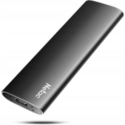 Outlet Netac SSD zewnętrzny 500GB USB 3.2 Gen 2 USB USB-C 500 MB/s Czarny
