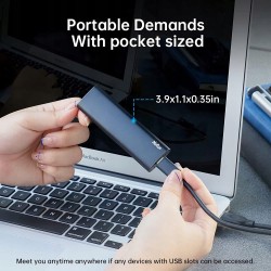 Outlet Netac SSD zewnętrzny 500GB USB 3.2 Gen 2 USB USB-C 500 MB/s Czarny