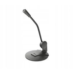 Outlet Trust Primo Mikrofon Przewodowy Pojemnościowy Jack 3,5mm 1,8m Czarny