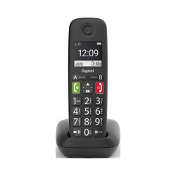 Outlet Telefon stacjonarny bezprzewodowy Gigaset E290 Czarny CLIP GAP DECT