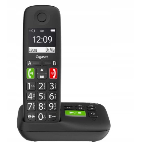 Outlet Telefon stajonarny bezprzewodowy Gigaset S30852-H2921 duży ekran