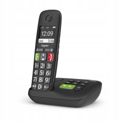 Outlet Telefon stajonarny bezprzewodowy Gigaset S30852-H2921 duży ekran