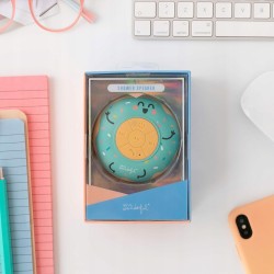 USZKODZONY Mr. Wonderful Wodoodporny głośnik Bluetooth w kształcie donuta