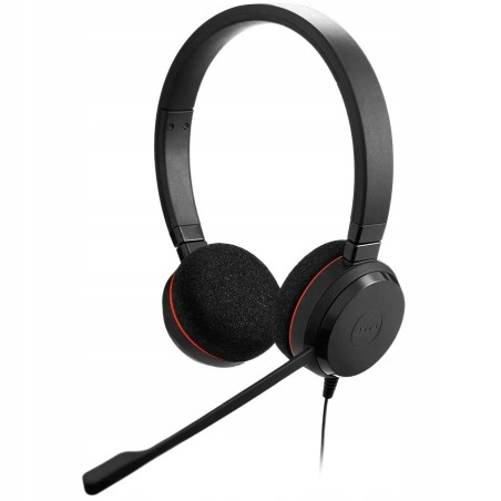 Outlet Słuchawki przewodowe nauszne Jabra Evolve 20 SE USB-A/C czarny