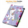 Outlet Etui do Redmi Pad Pro 12,1" Ultracienkie Fioletowe z Jednorożcem