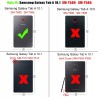 Outlet Etui Xuanbeier do Samsung Galaxy Tab A 10.1" z kolorowymi kwadratami