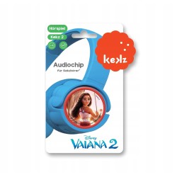 Outlet Odtwarzacz audio dla dzieci Kekz Vaiana 1+2 czerwony zestaw